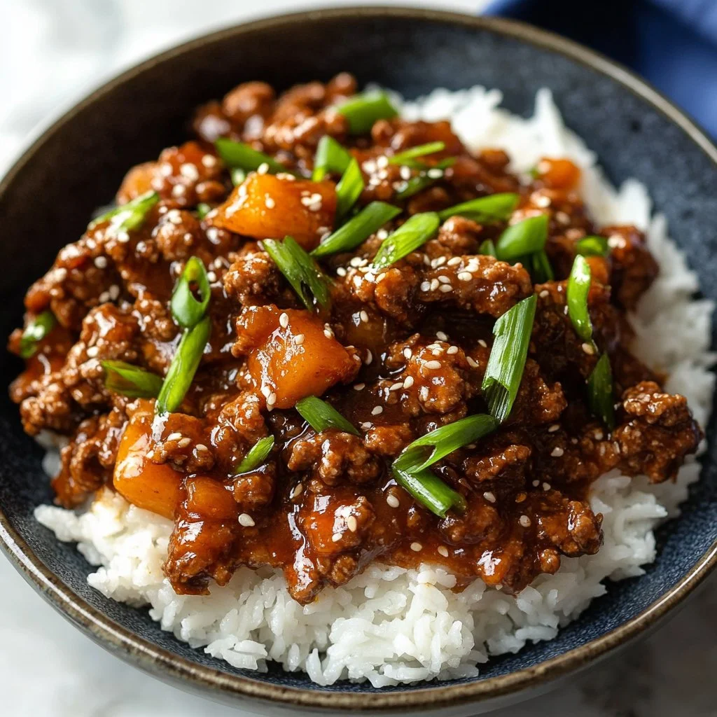 Mongolian Ground Beef