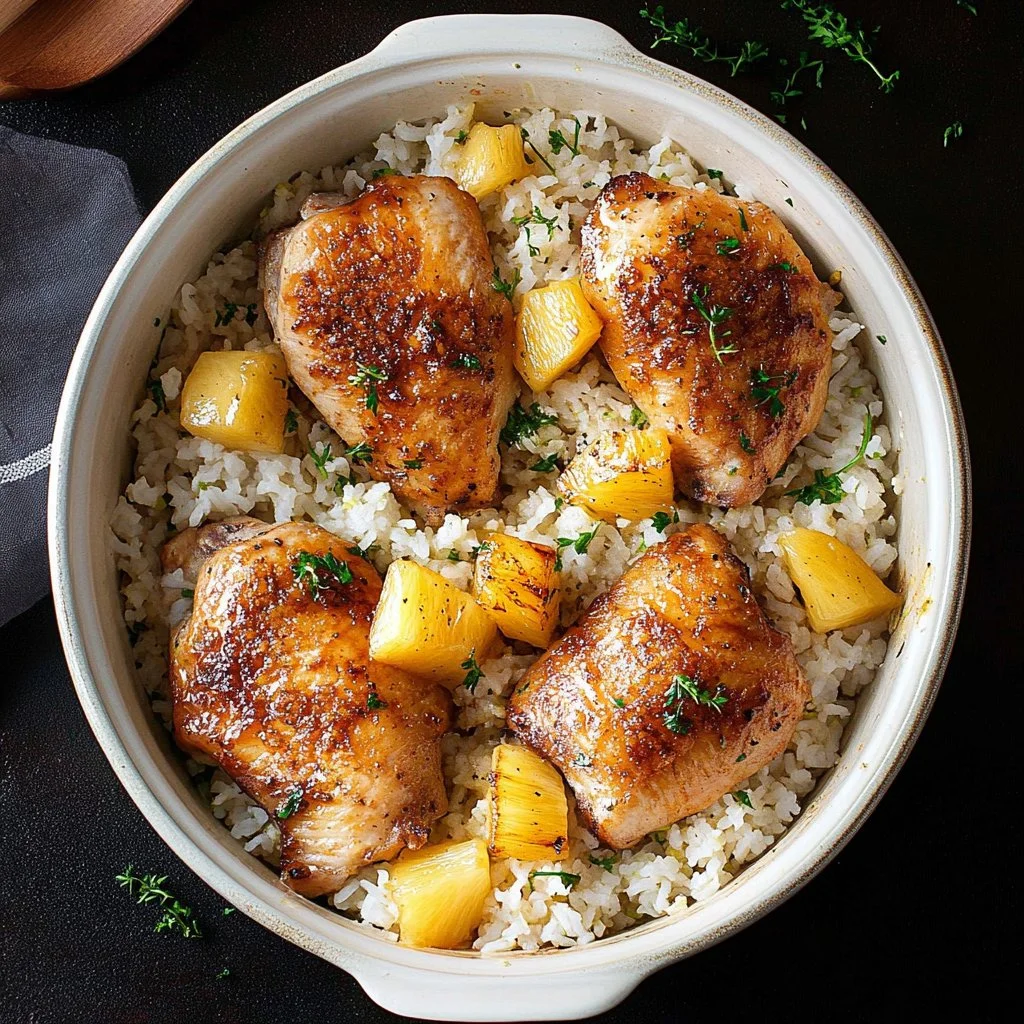 Pineapple Chicken and Rice