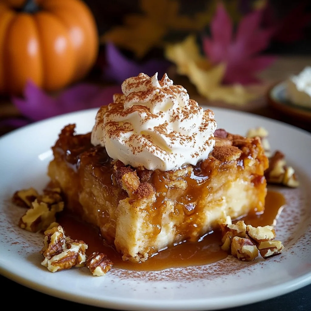 Pumpkin Bread Pudding