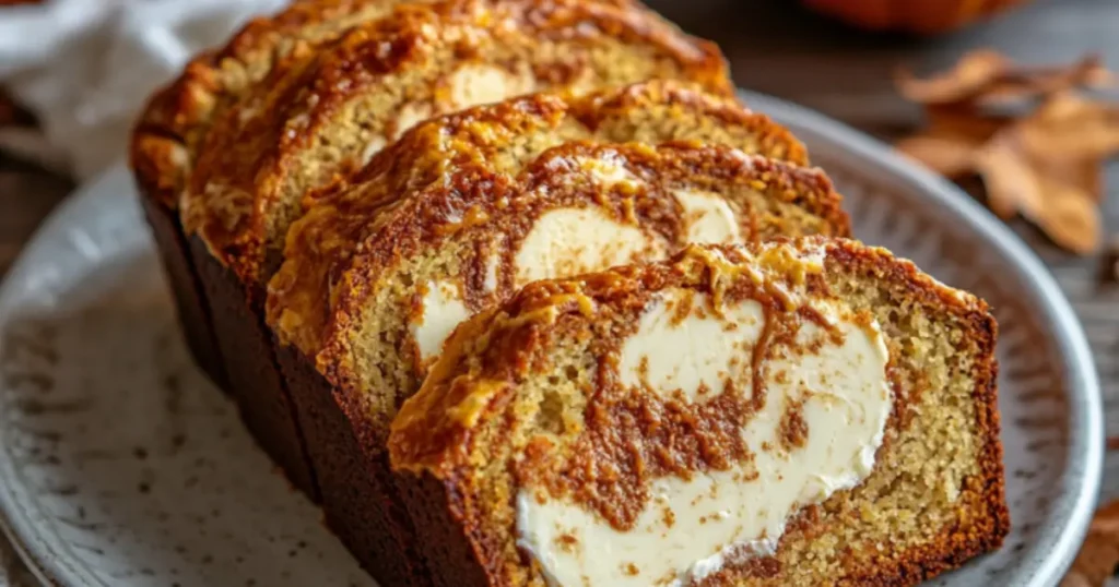 pumpkin cream cheese bread