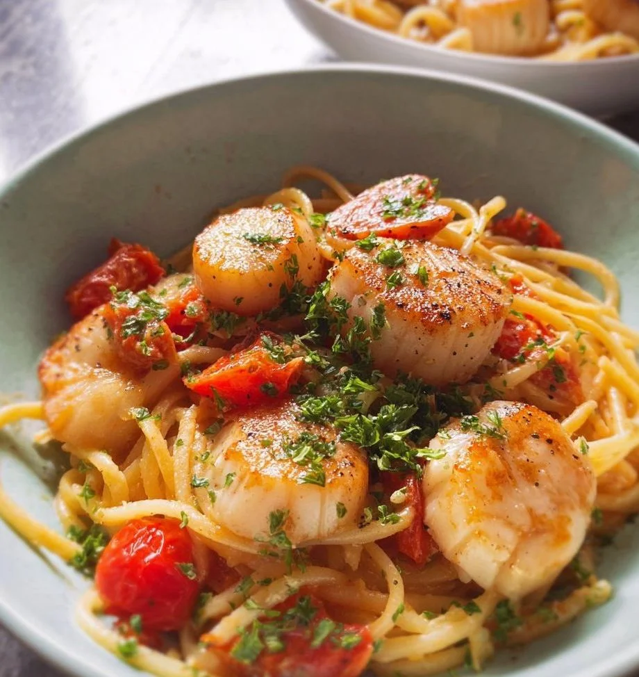 Scallop Pasta