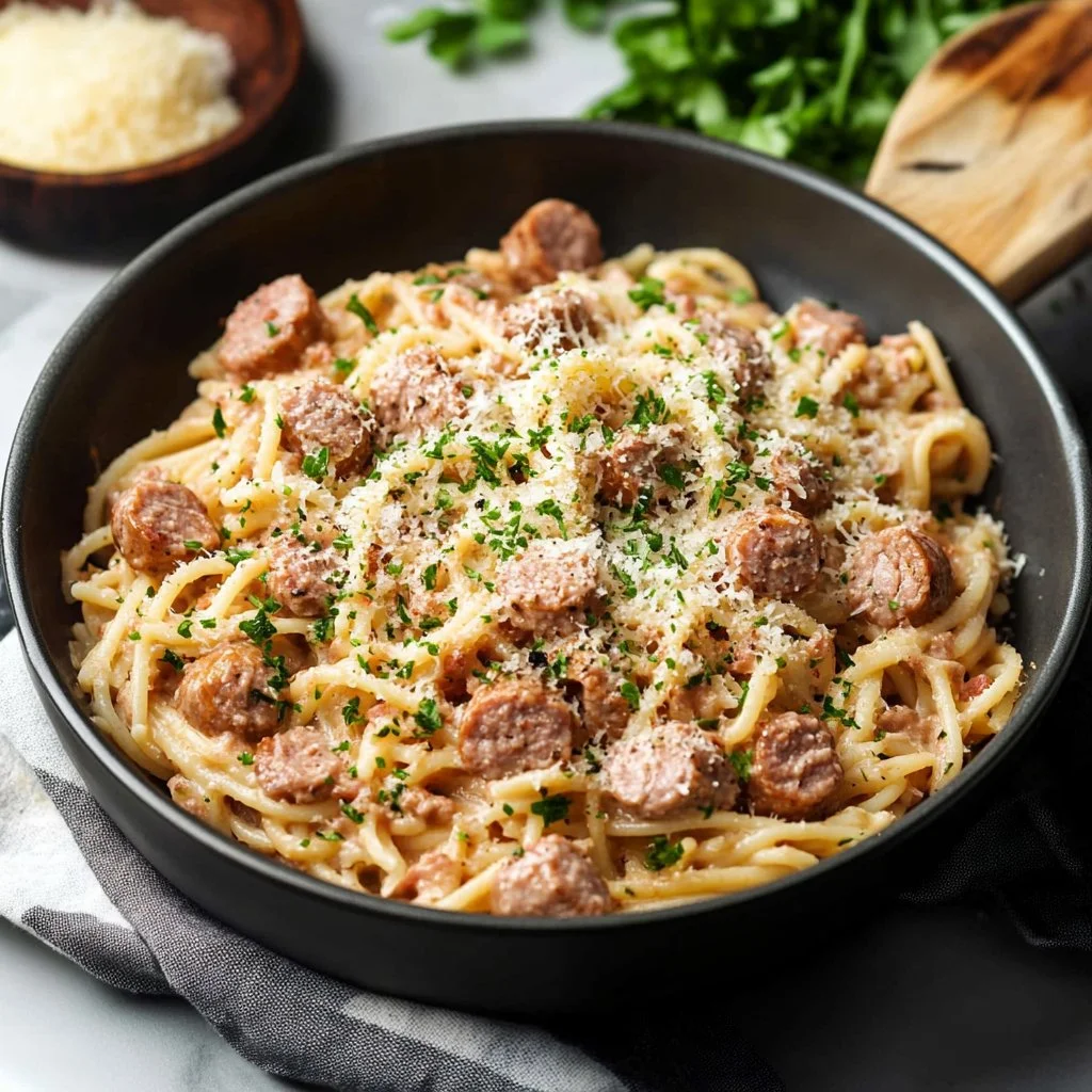 Smoked Sausage Pasta