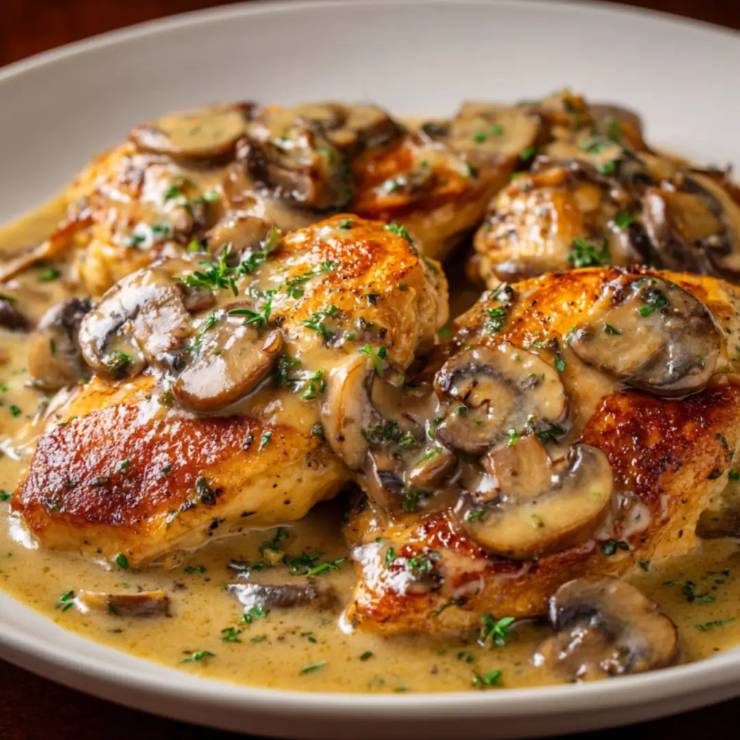 Mushroom Chicken