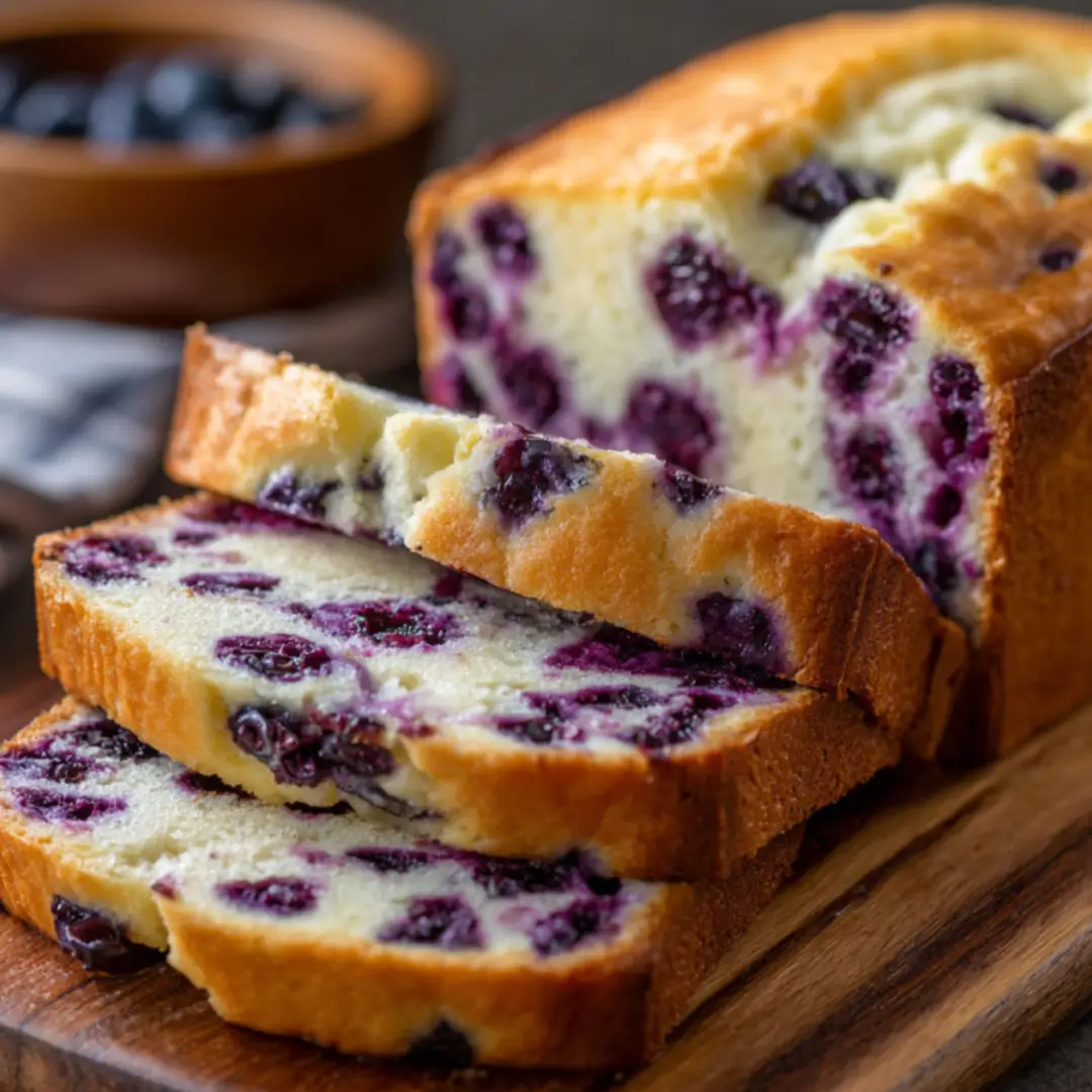 blueberry cream cheese bread