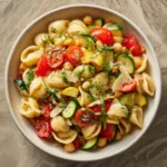 chickpea pasta salad