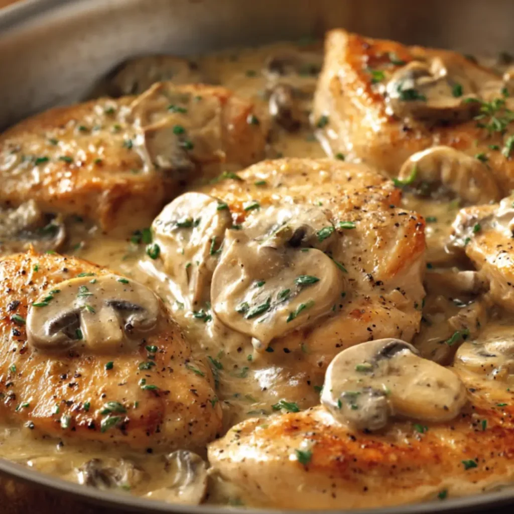 cream of mushroom chicken