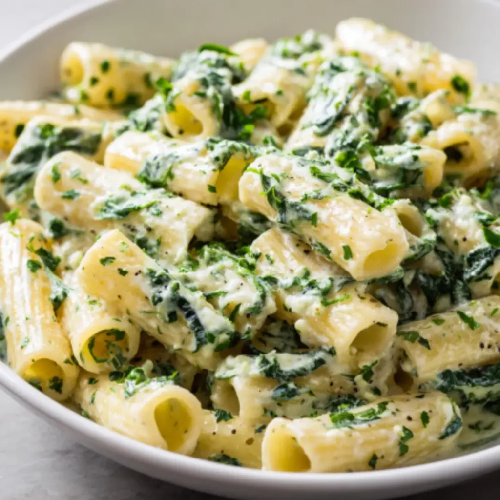 creamy spinach pasta
