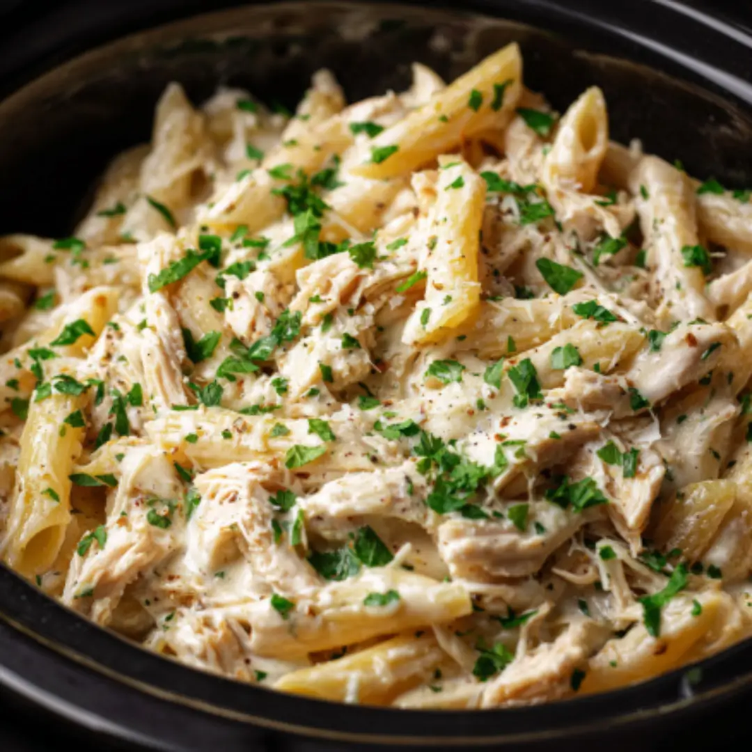 crockpot chicken alfredo