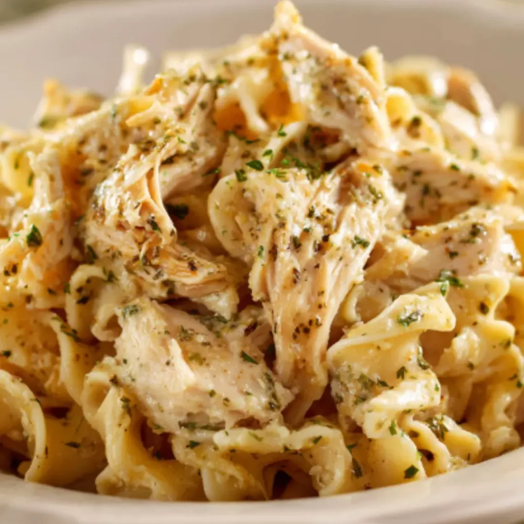 crockpot chicken and noodles