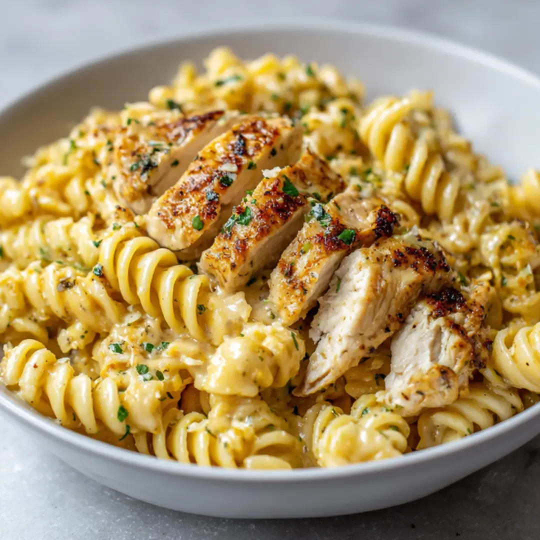 garlic chicken pasta