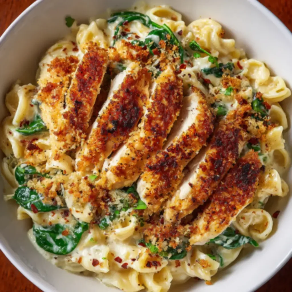 parmesan chicken pasta