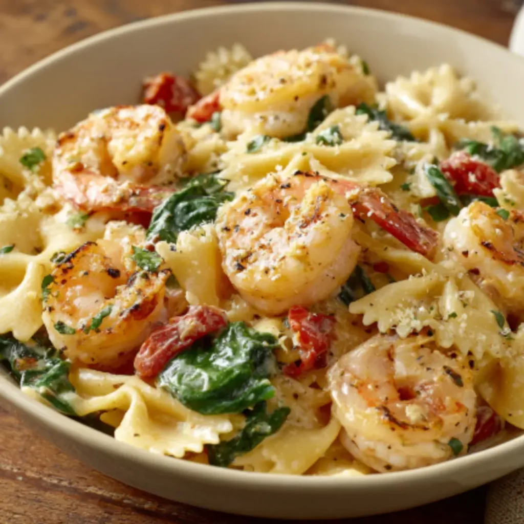 tuscan shrimp pasta