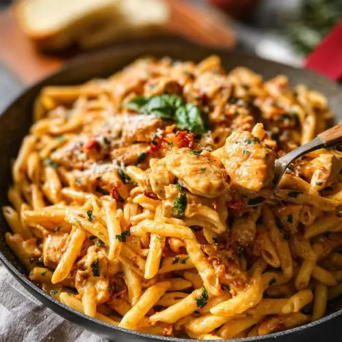 Tuscan Chicken Pasta