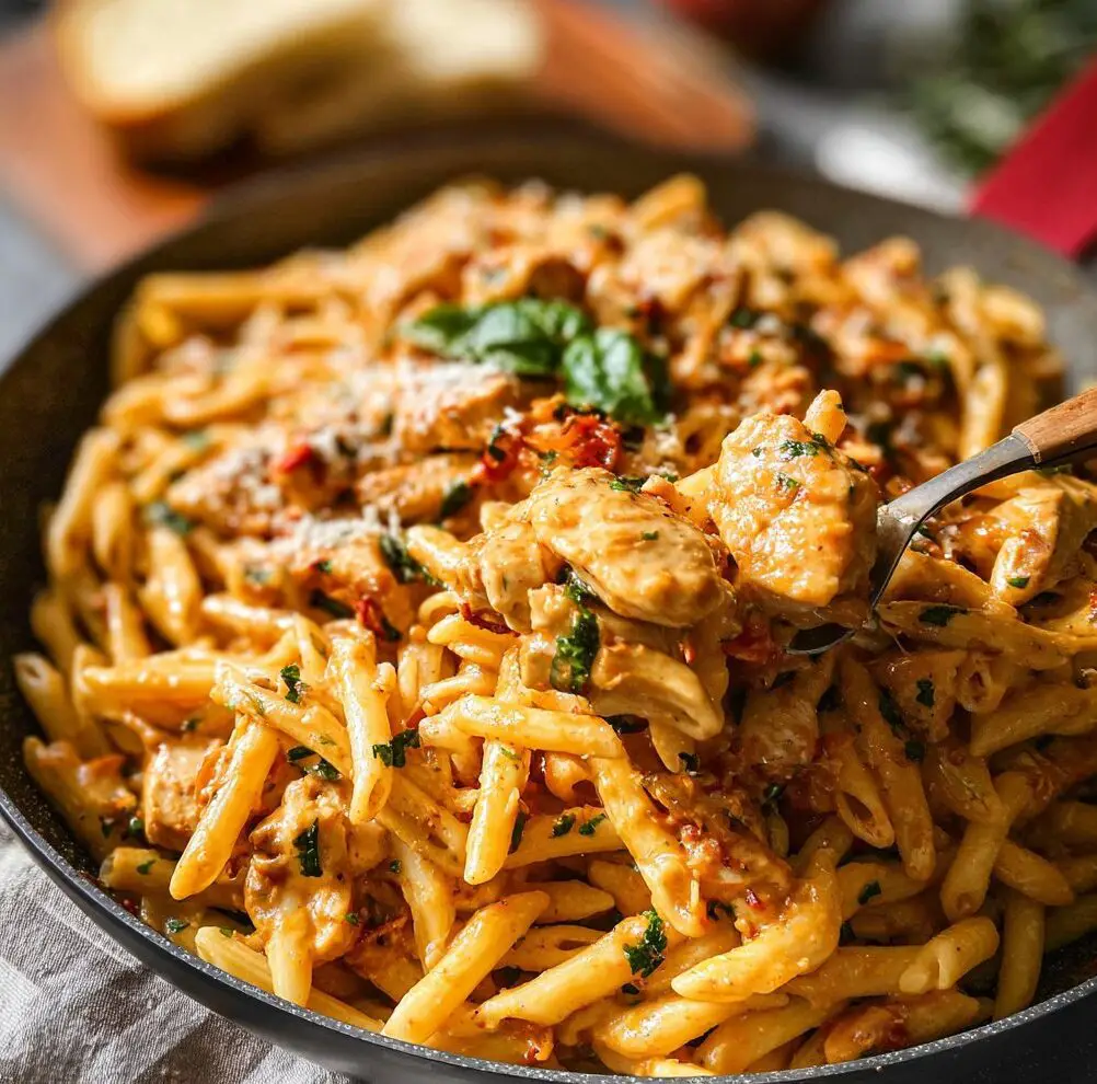 Tuscan Chicken Pasta