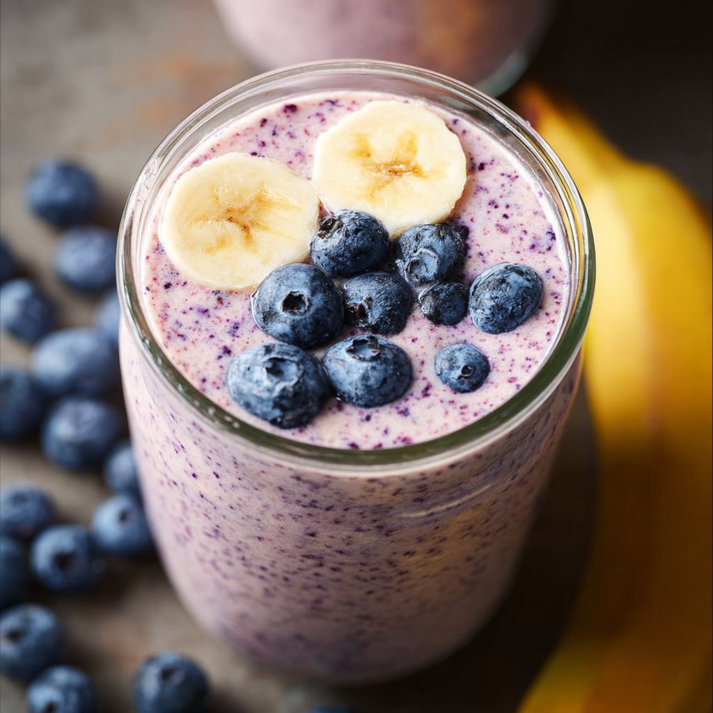 Blueberry Banana Smoothie
