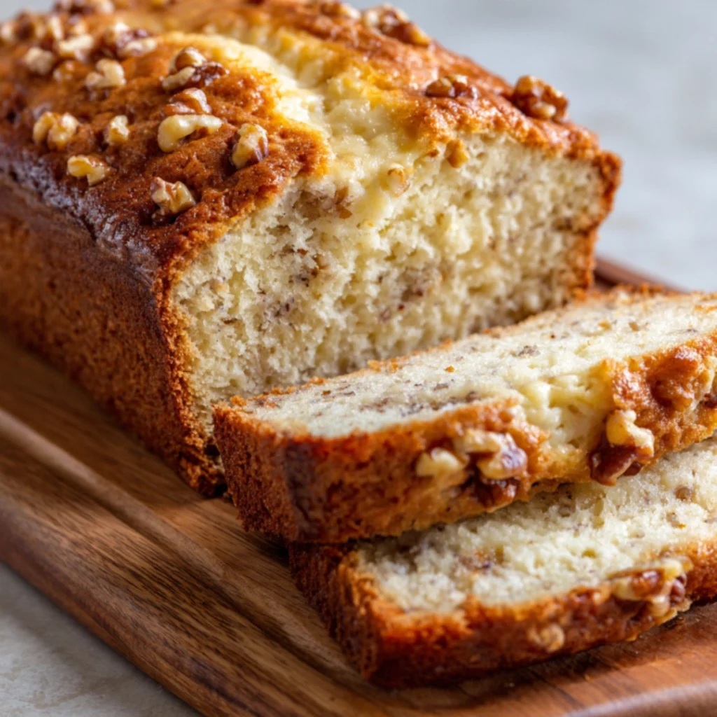 Cream Cheese Banana Bread
