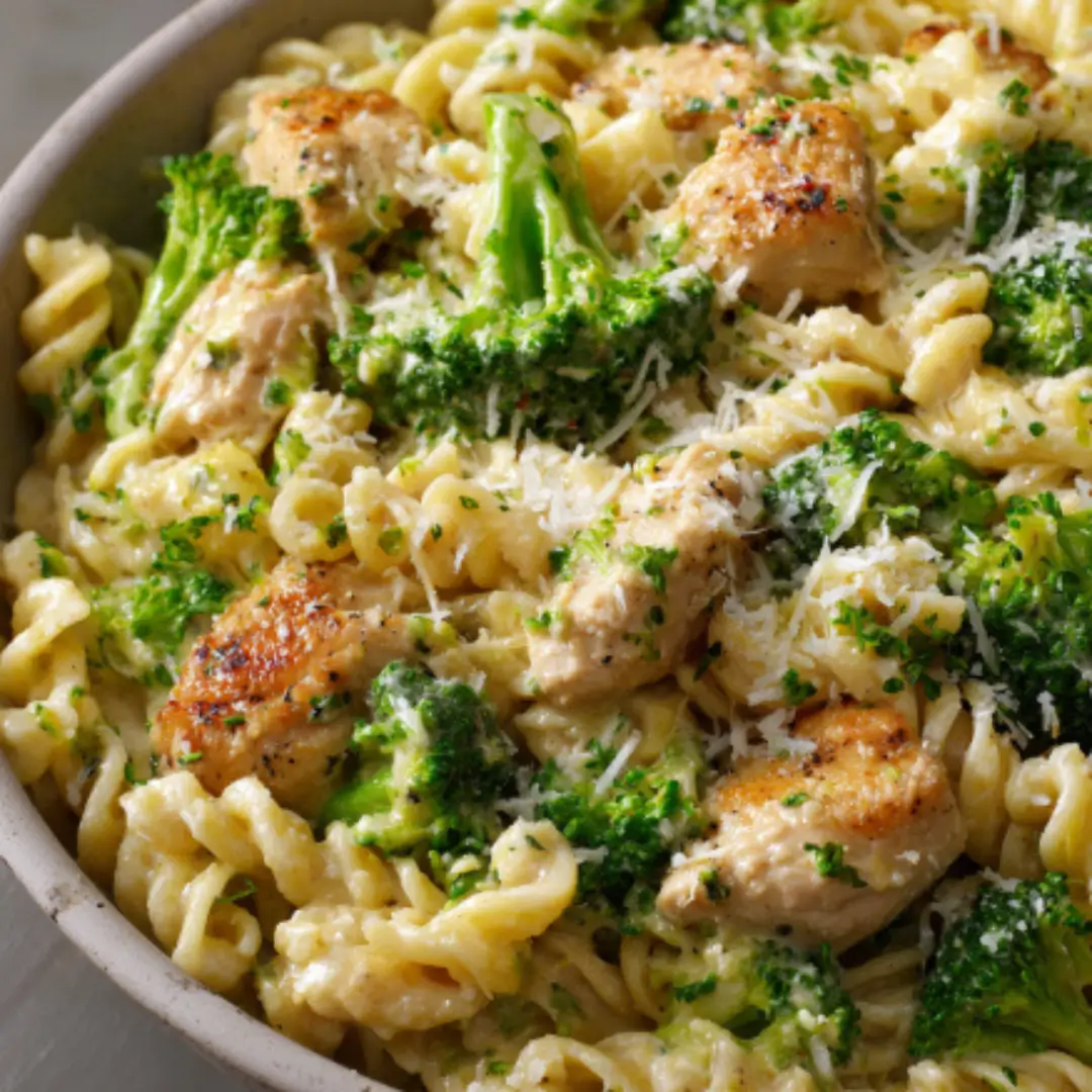 Creamy Broccoli Chicken Pasta