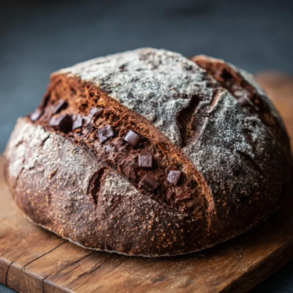 Double Chocolate Sourdough Bread