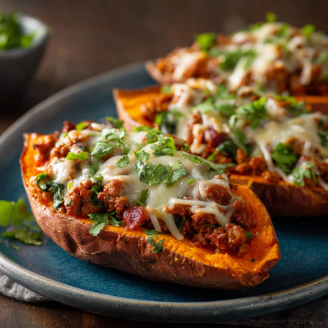 Ground Beef and Sweet Potato