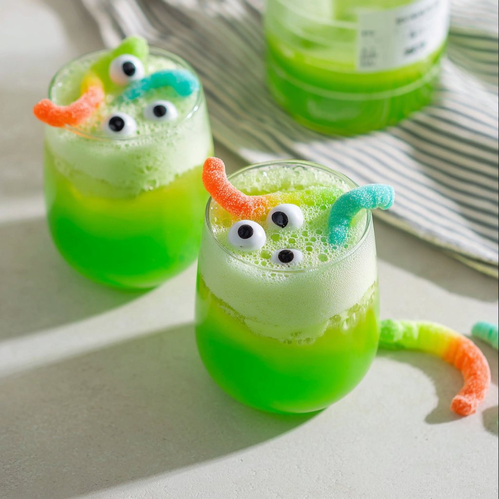 Halloween Lime Sherbet Punch
