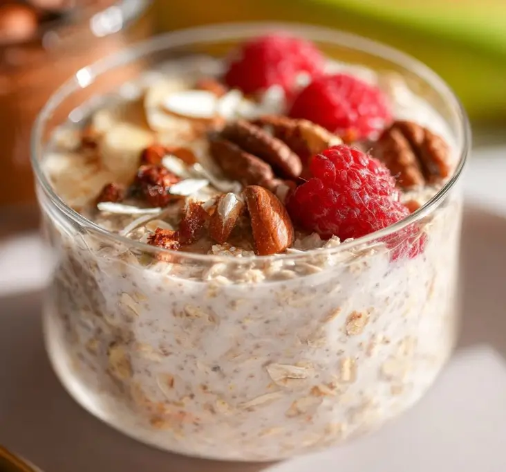 Low Calorie Overnight Oats