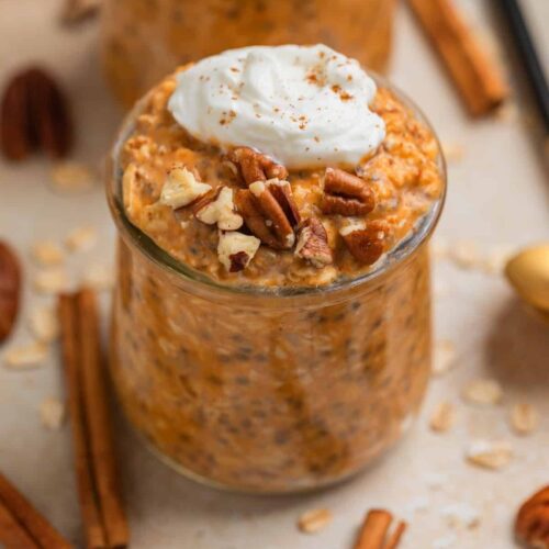 Pumpkin Pie Overnight Oats
