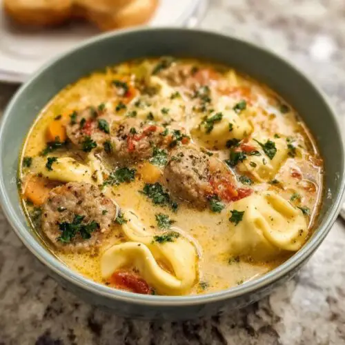 Sausage Tortellini Soup