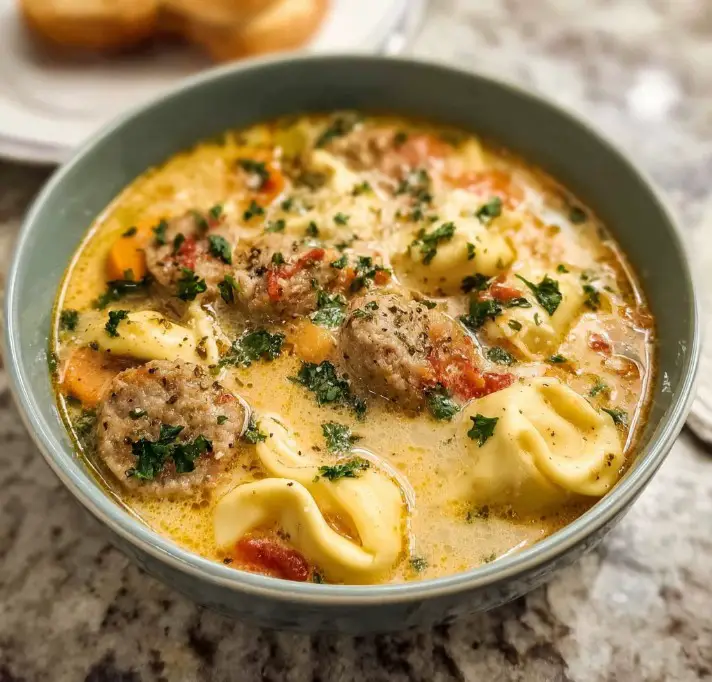 Sausage Tortellini Soup