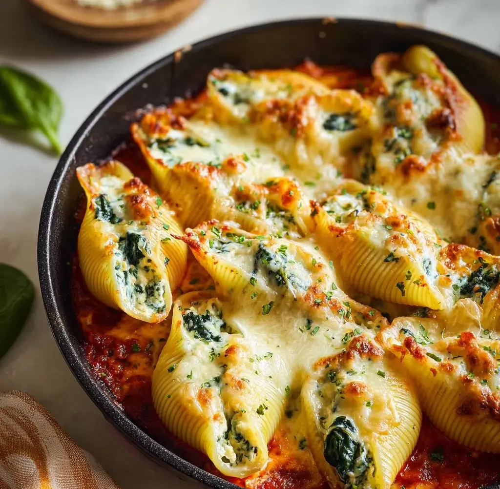 Spinach & Ricotta Stuffed Shells