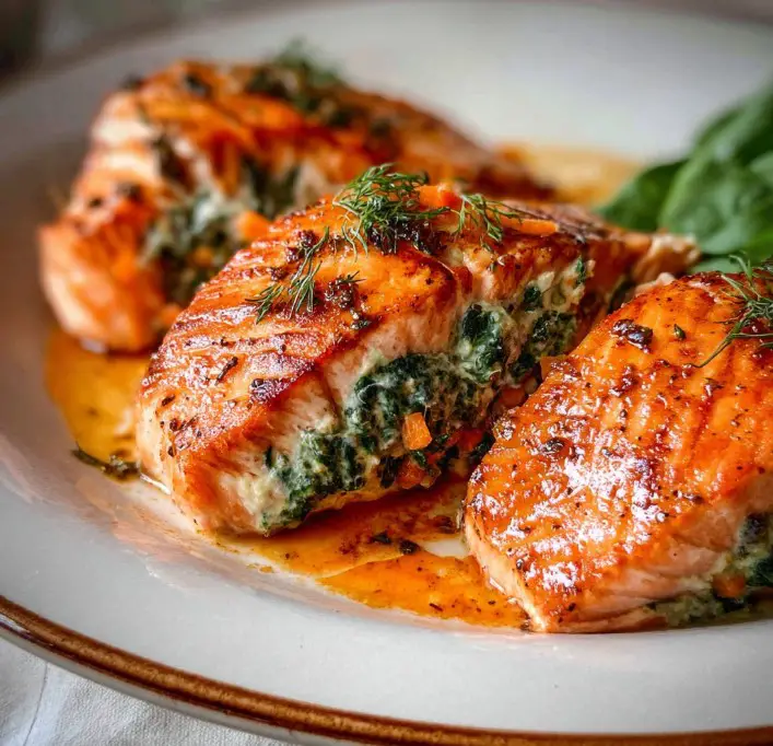 Stuffed Salmon
