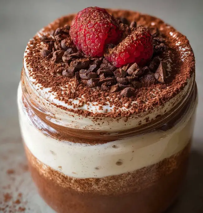 Tiramisu Overnight Oats recipe