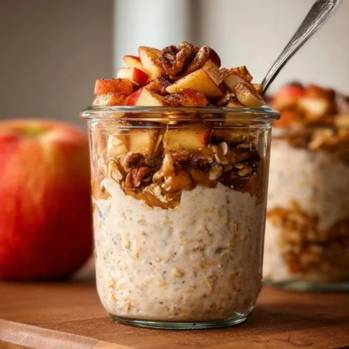 Apple Pie Overnight Oats