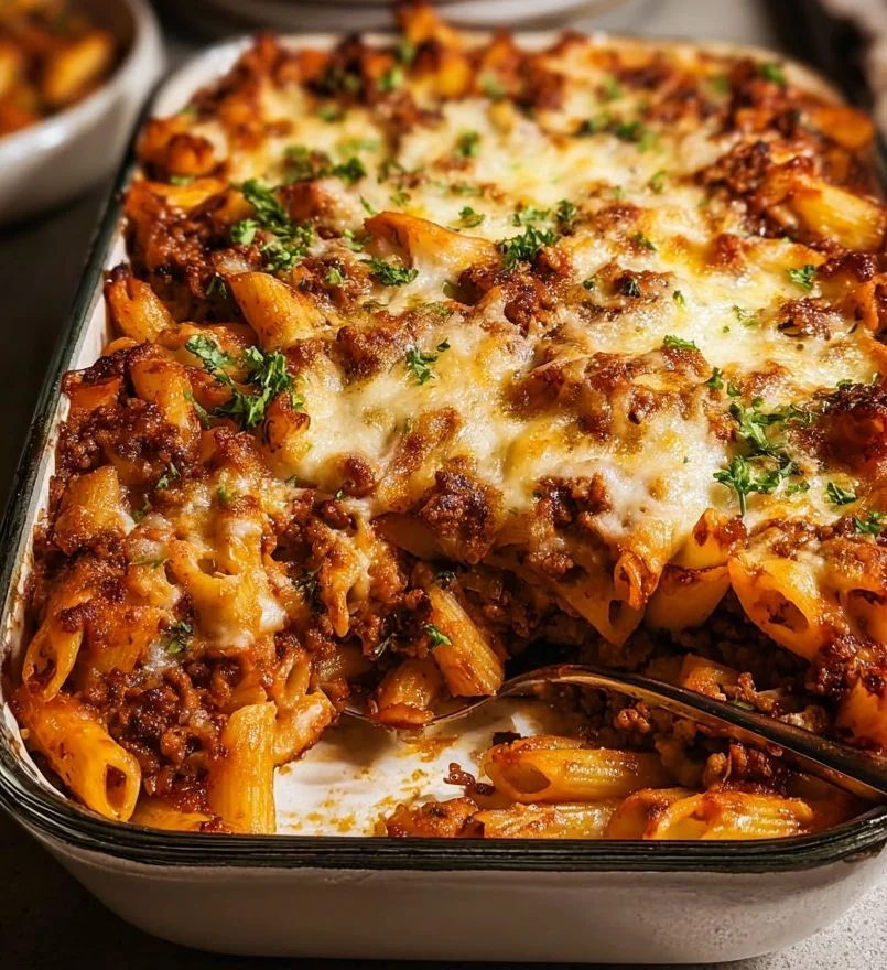 Baked Ziti With Ground Beef