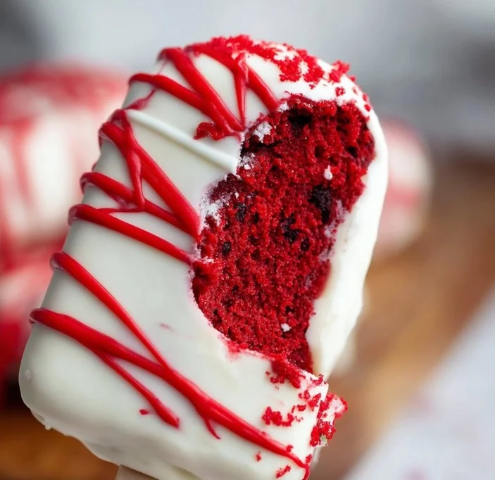 Blood Splatter Cakesicles