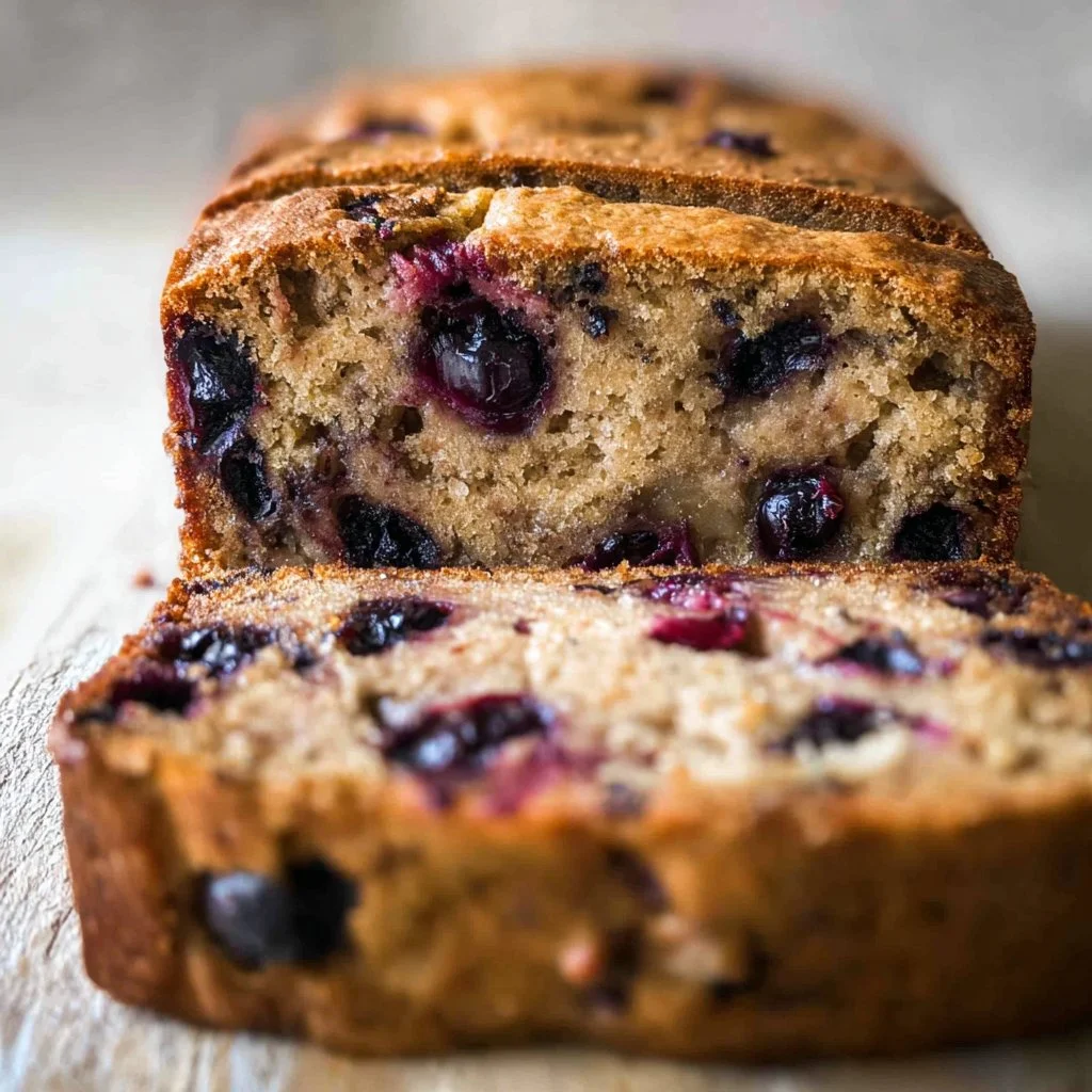 Blueberry Banana Bread