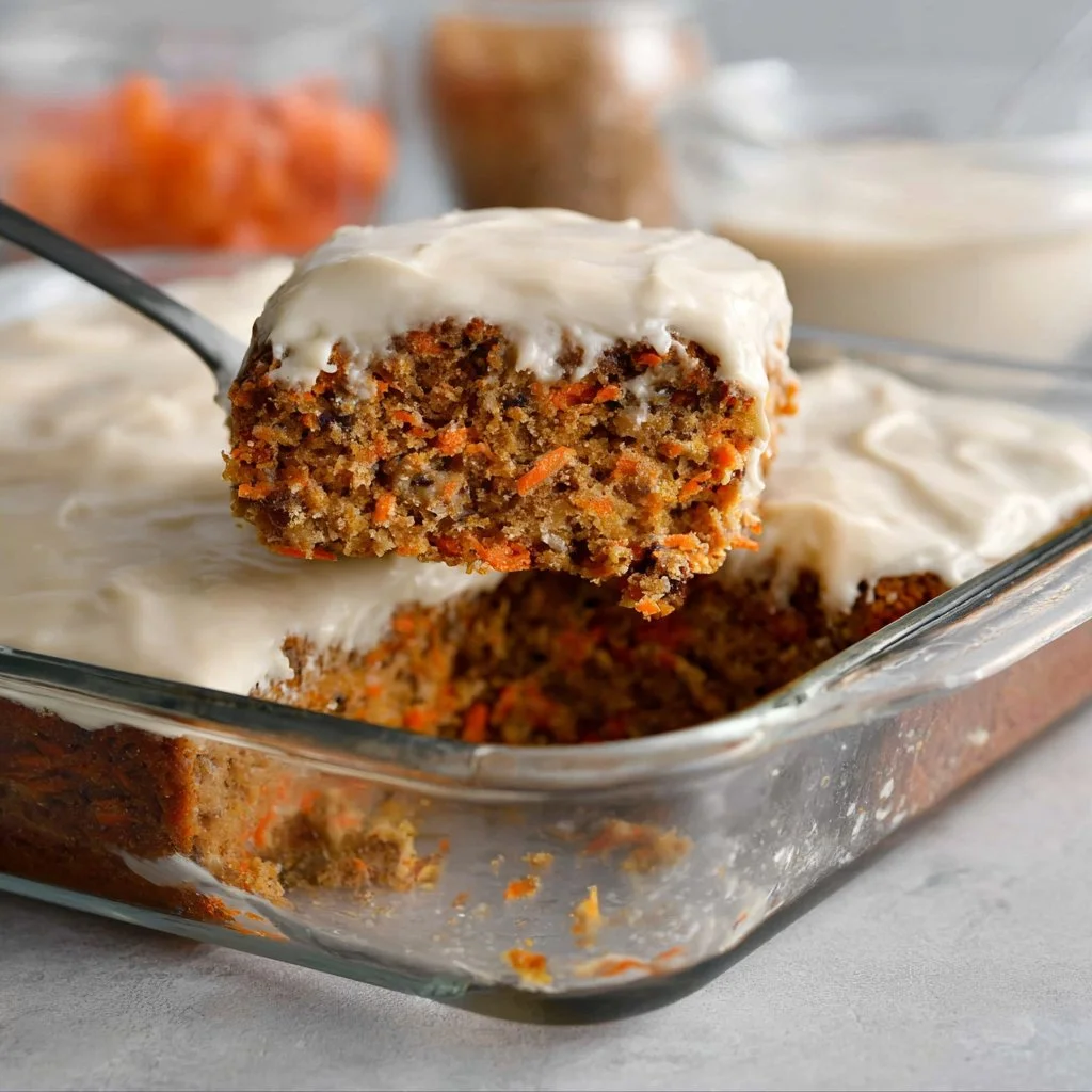 Carrot Cake Baked Oatmeal