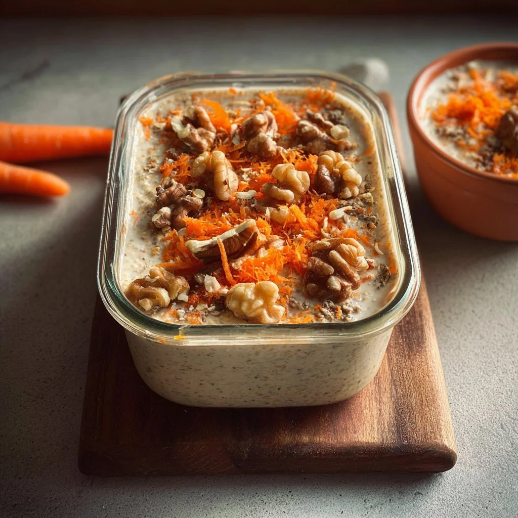 Carrot Cake Overnight Oats