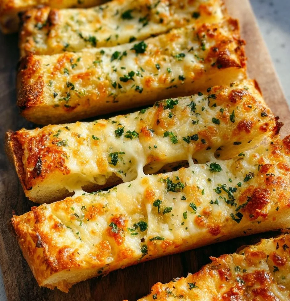 Cheesy Garlic Bread recipe