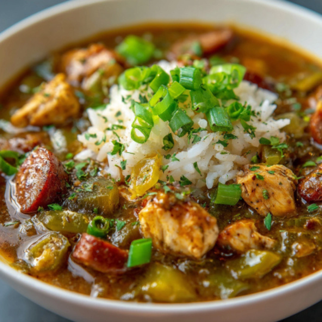 chicken and sausage gumbo