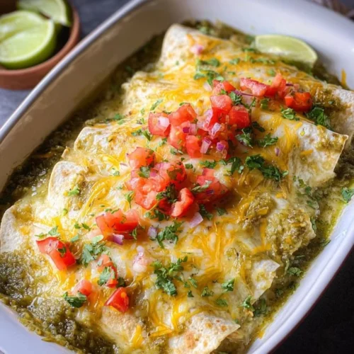 Chicken Enchiladas with Green Sauce