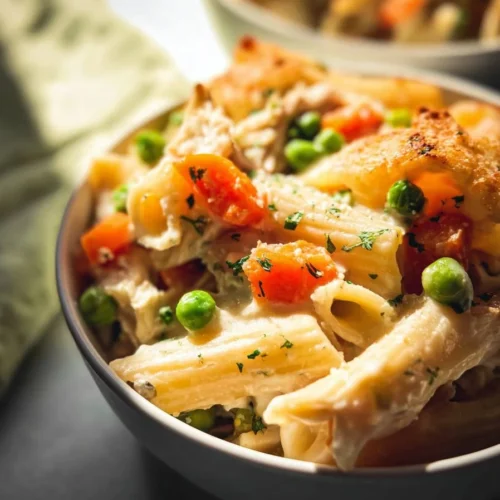 Chicken Pot Pie Pasta