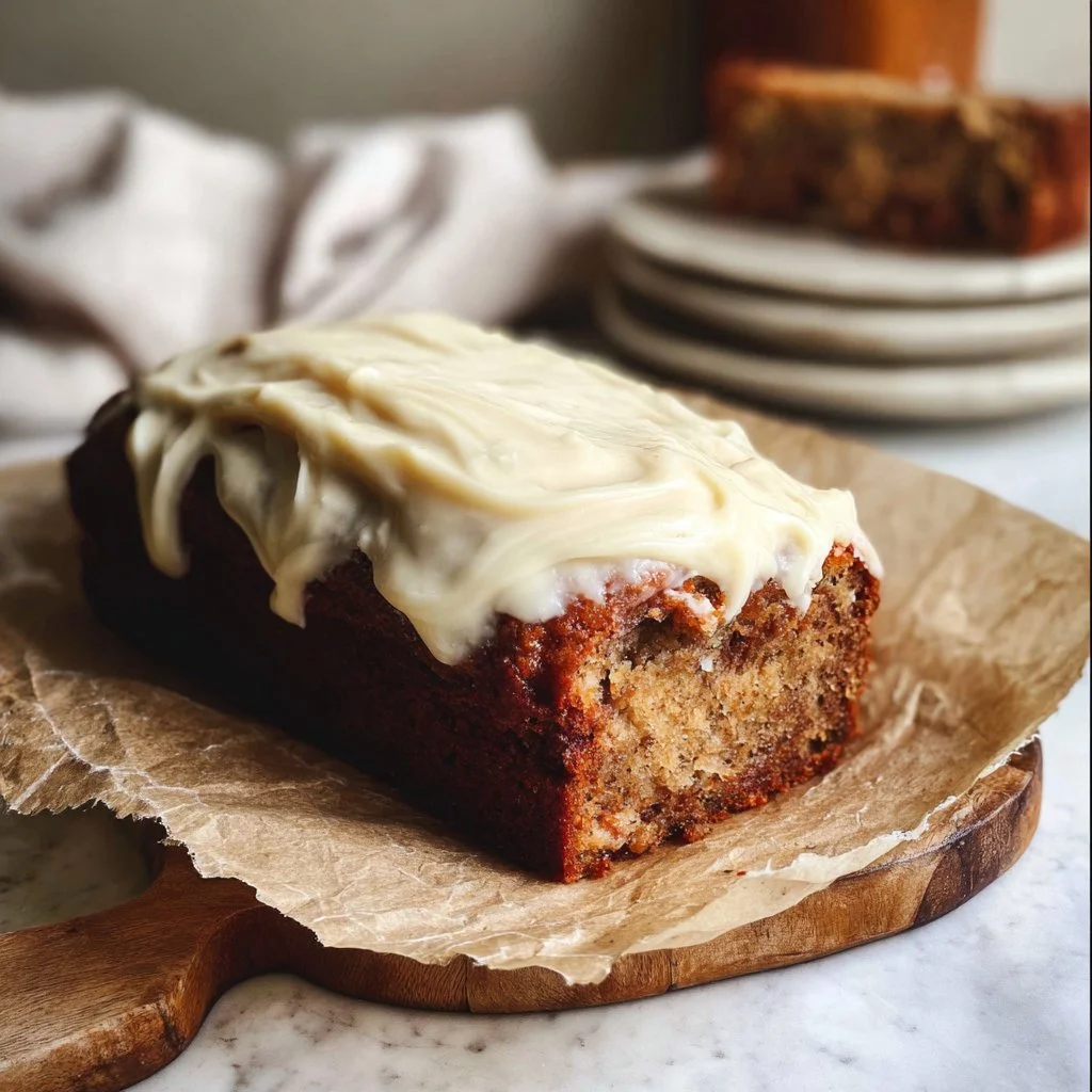 Cinnamon Roll Banana Bread