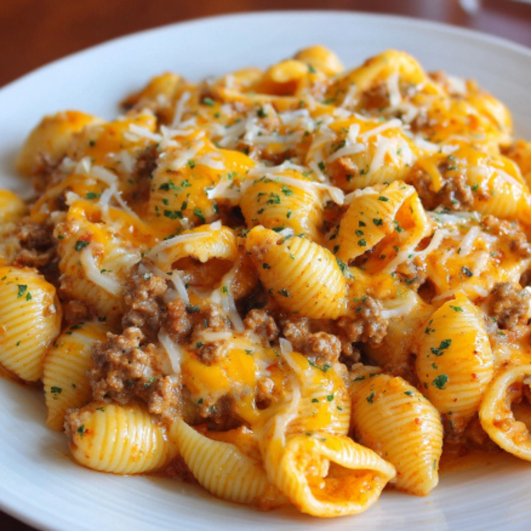 creamy beef pasta