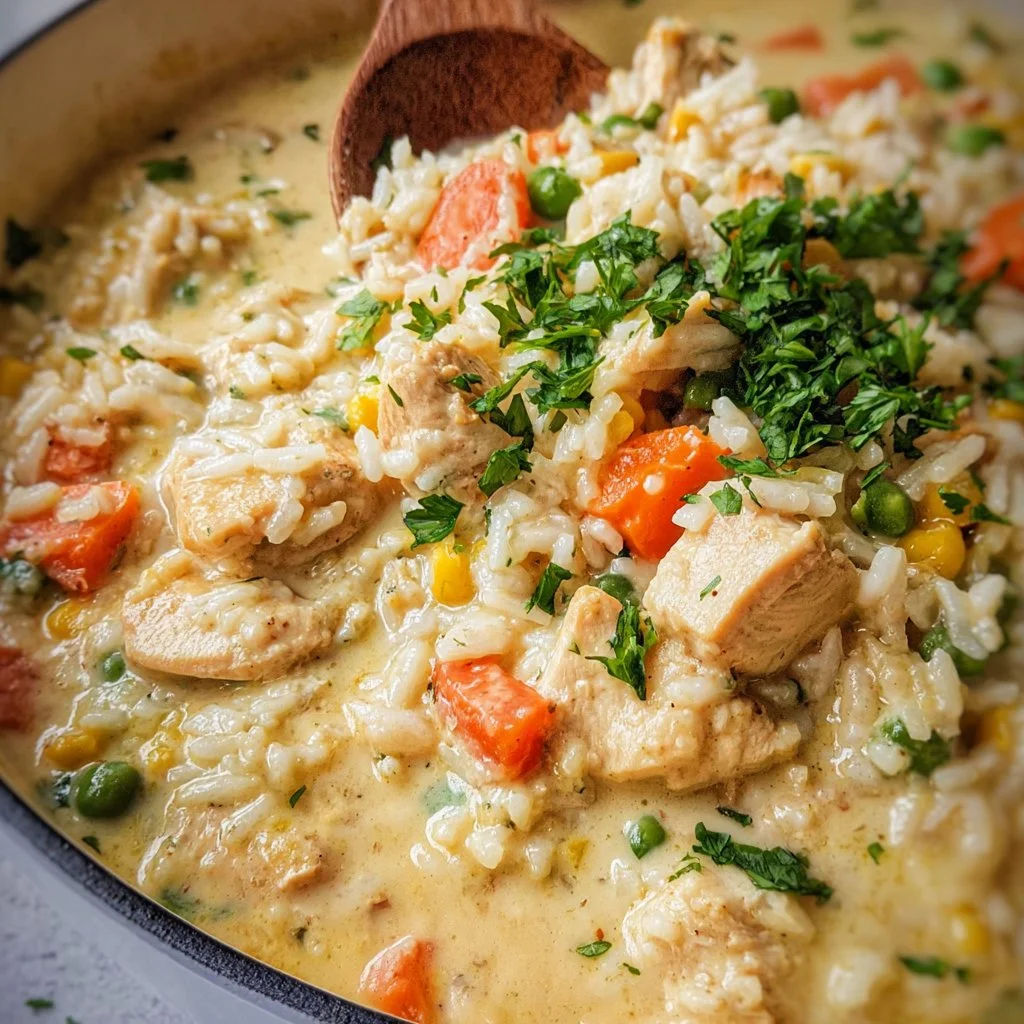 Creamy Chicken and Rice