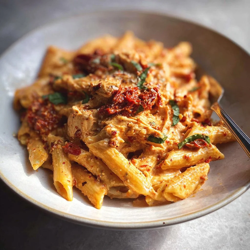 Creamy Sun Dried Tomato Chicken Pasta