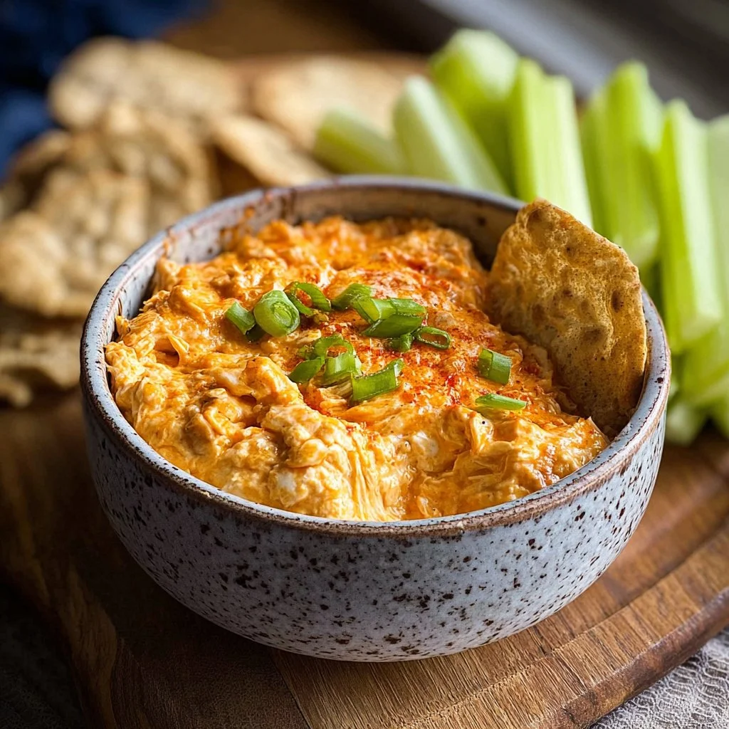 Crock Pot Buffalo Chicken Dip
