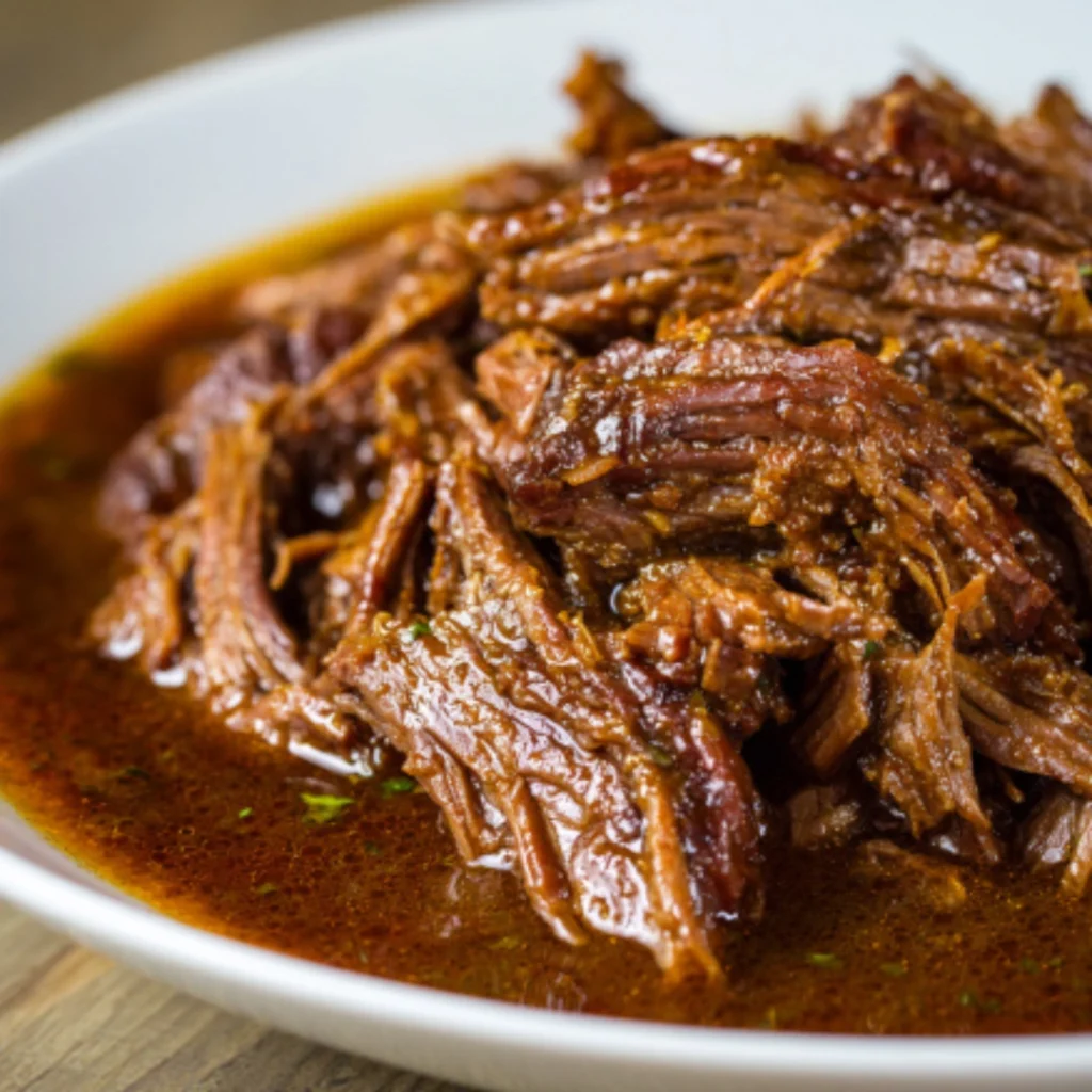 crockpot shredded beef