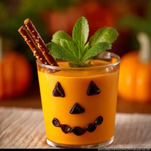 Halloween Pudding Cups recipe