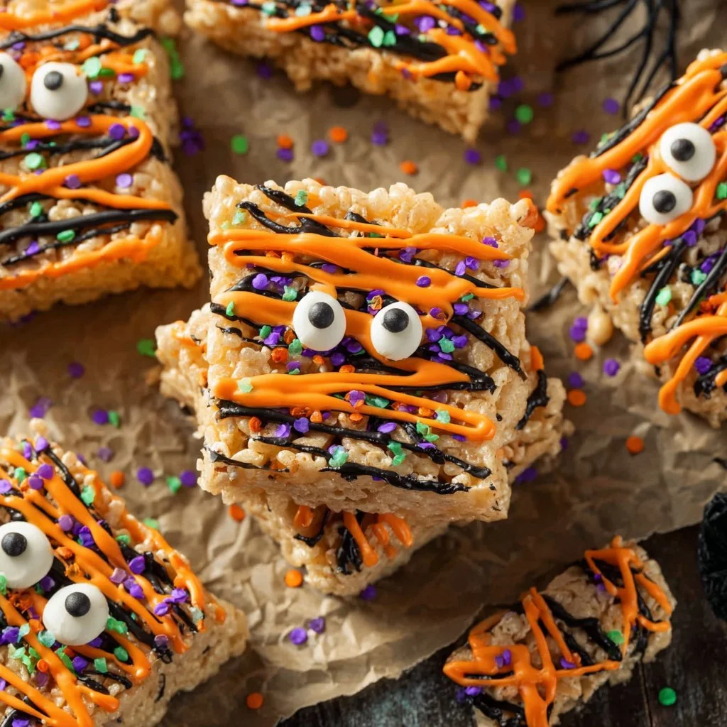 Halloween Rice Krispie Treats