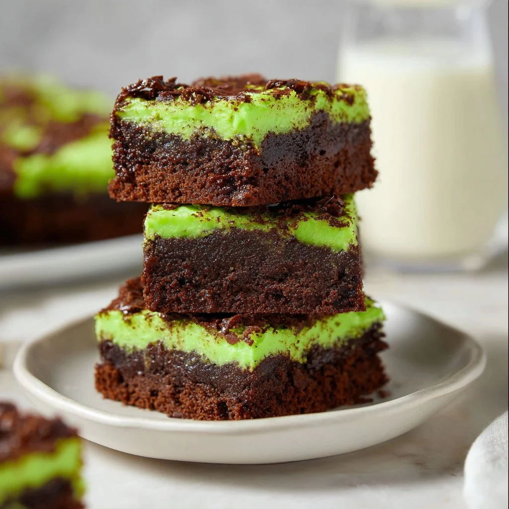 Halloween Swirl Brownies
